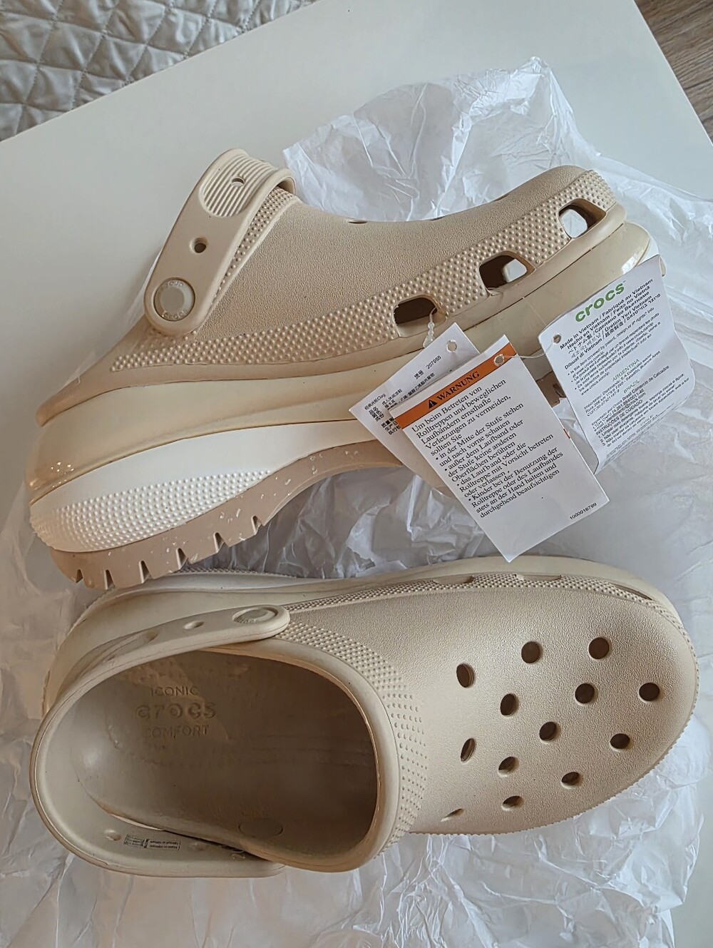 Crocs Mega Crush Clog Platforms NWT